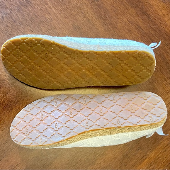 UGG Quilted Canvas Shoe - Size 5 - Picture 7 of 9